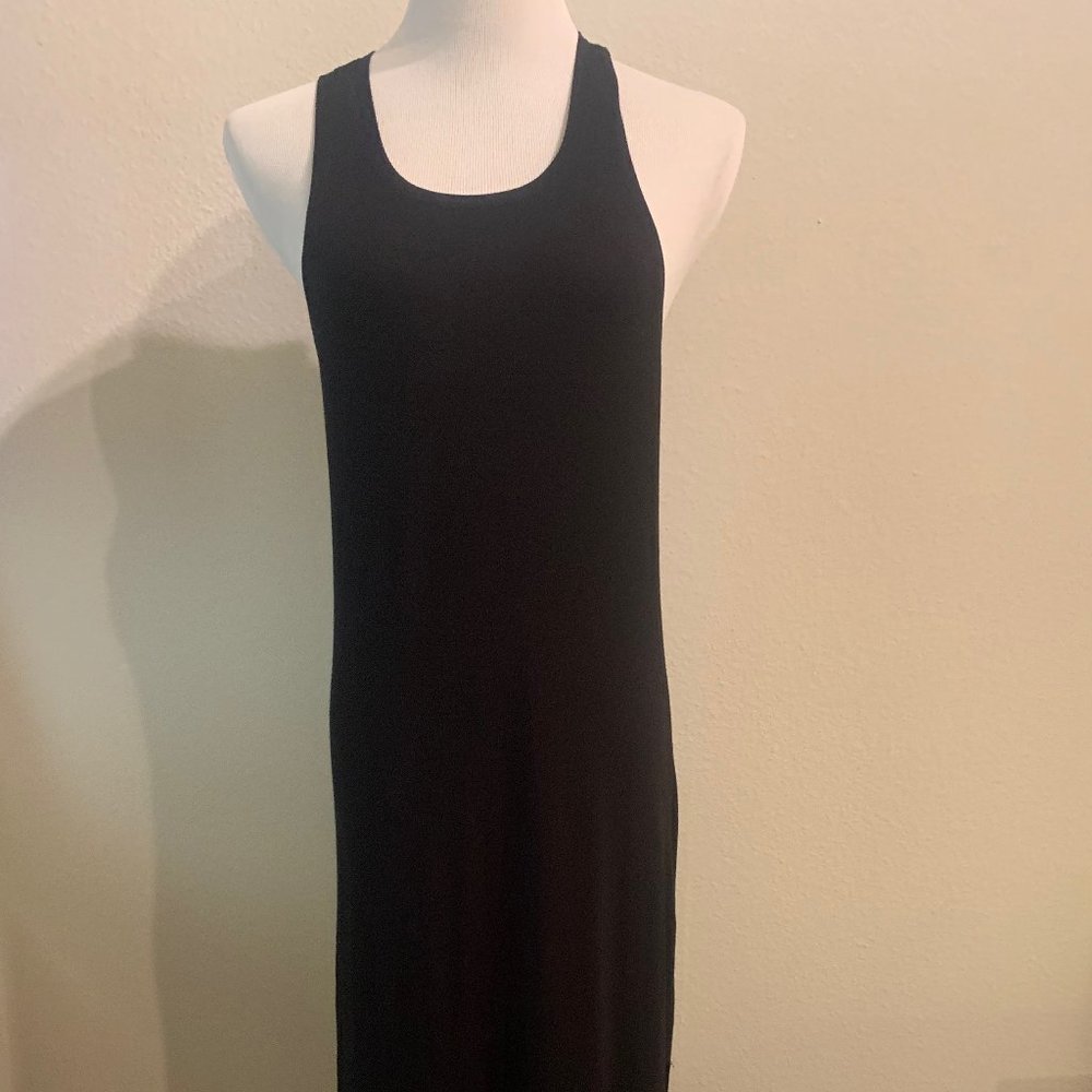 Express Black Maxi Small with Back Cut out & Slit